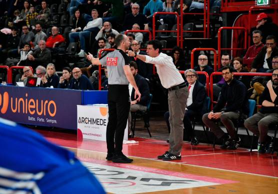 Il coach Antimo Martino (Blaco)