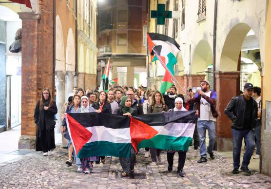Una manifestazione del settembre 2025: l’appuntamento è per oggi alle 18 in Piazza del Popolo