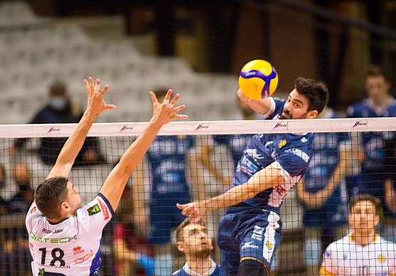 Alex Erati durante la sua prima esperienza a Ravenna nel 2021-2022