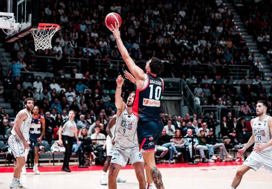 Una fase del match d’andata