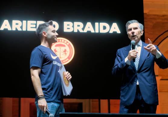 Il vice presidente del Ravenna, Ariedo Braida (Fiorentini)