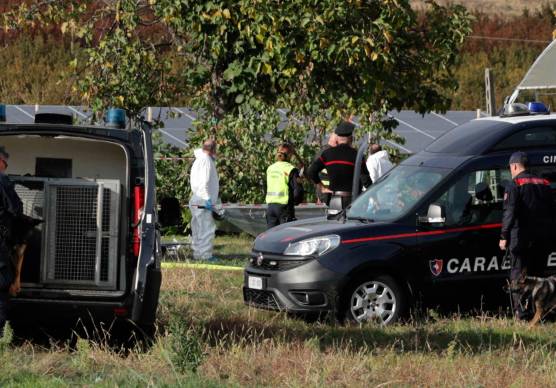 Il rinvenimento del cadavere è avvenuto ieri in località Felloniche (foto Zanotti)