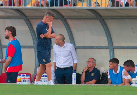 L’allenatore del Ravenna Marco Marchionni (Fiorentini)