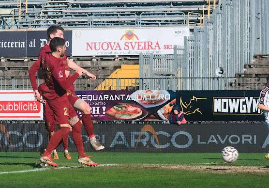 Alessandro Bianconi autore del tap-in vincente dopo la traversa di Fischnaller contro la Juve Next Gen (Fiorentini)