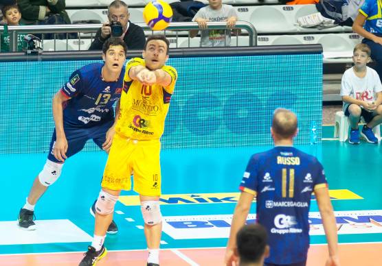 Riccardo Goi festeggerà la partita numero 300 in maglia giallorossa - Foto Massimo Fiorentini