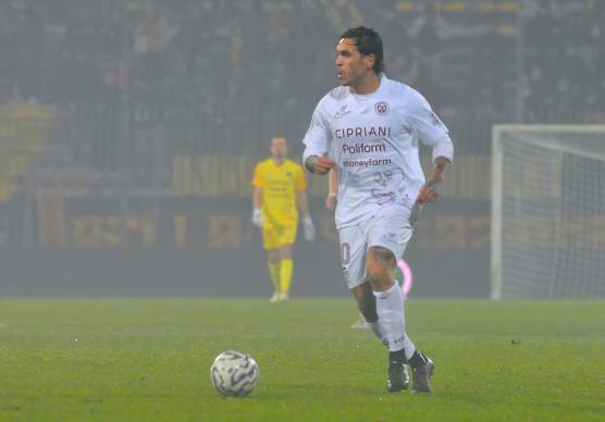 Nicolas Viola ha segnato mercoledì il suo primo gol a Ravenna (foto Massimo Fiorentini)