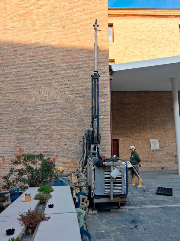 Cesena, verifiche tecniche alla torre dell’orologio del palazzo del Ridotto