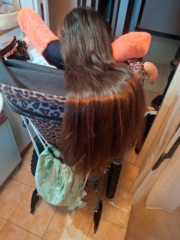 I lunghi capelli di Chiara Selussi