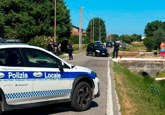 La scena dell’incidente fatale
