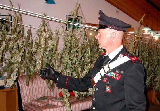 Ospitava un maxi giro di droga nella sua casa di Borghi: il giudice lo condanna a 250 ore di lavori utili