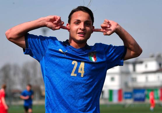 Luca D’Andrea ha vestito le maglie delle nazionali azzurre Under 18, Under 19 e Under 20 (foto www.figc.it)