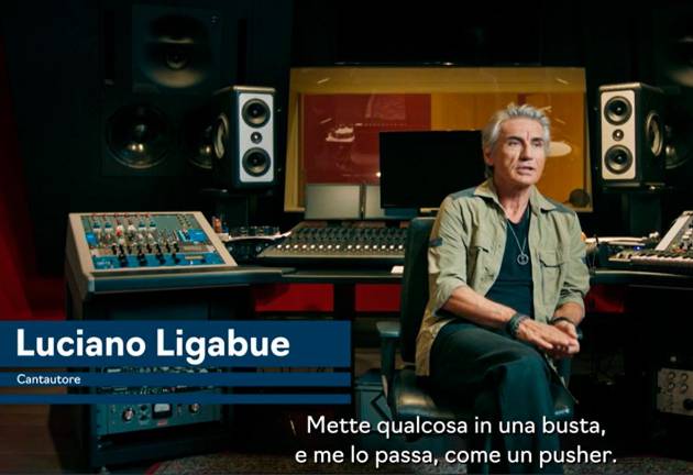 Luciano Ligabue nel suo intervento del trailer del documentario