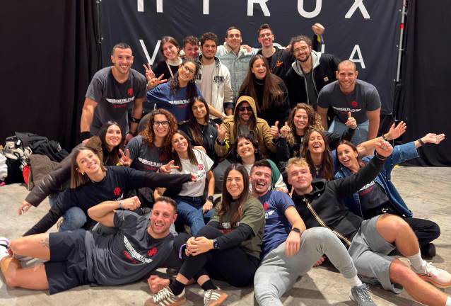 Il gruppo di “Rubicon Valley Crossfit” a Verona