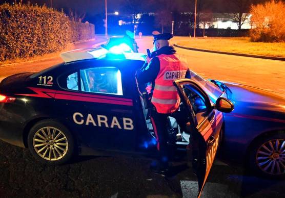 Una “gazzella” dei carabinieri