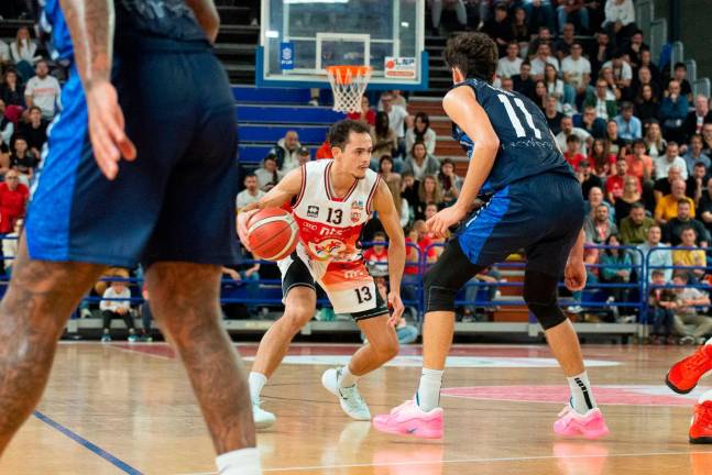 Pierpaolo Marini, Dole Basket Rimini (foto Morosetti)