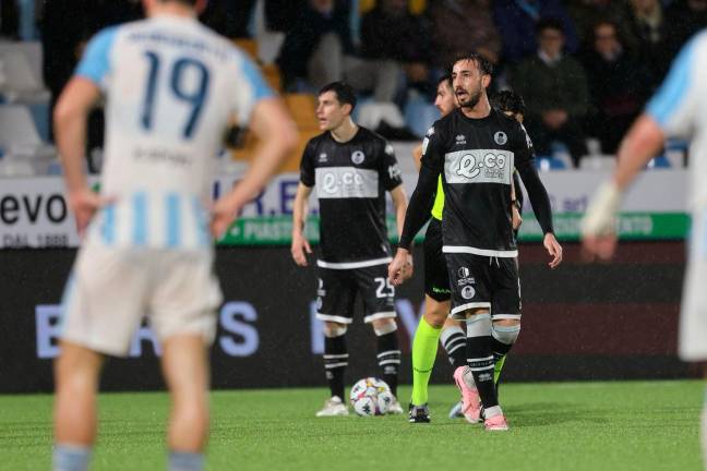 Dimitri Bisoli e Gaetano Castrovilli a Chiavari (foto Rega)