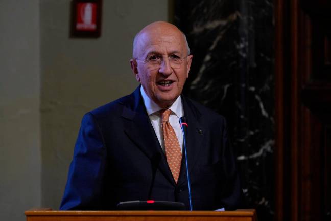 Antonio Patuelli, presidente della Cassa di Ravenna