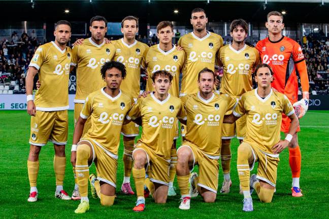 Dalla partita con lo Spezia a quella con il Modena, il Cesena ha giocato sempre con questa formazione tranne in casa contro la Carrarese (Rega)