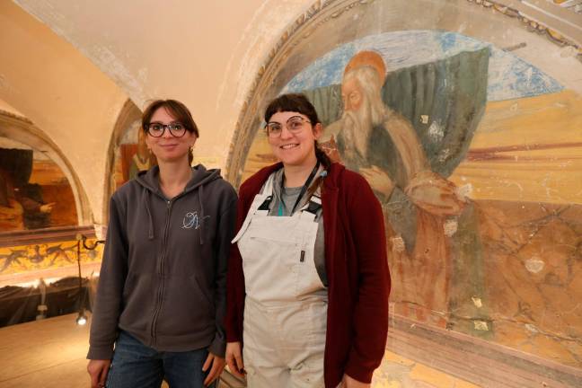 Cesena, Abbazia del Monte: raccolta fondi per il recupero degli affreschi della sala capitolare VIDEO GALLERY