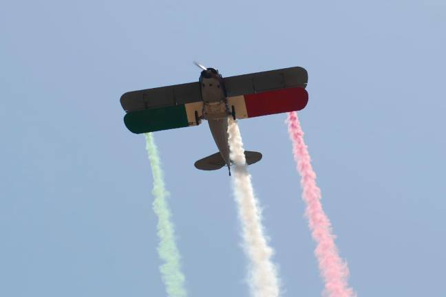 Lugo, l’omaggio a Francesco Baracca con le Frecce Tricolori - Gallery