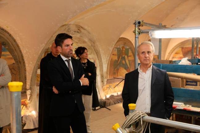 Cesena, Abbazia del Monte: raccolta fondi per il recupero degli affreschi della sala capitolare VIDEO GALLERY