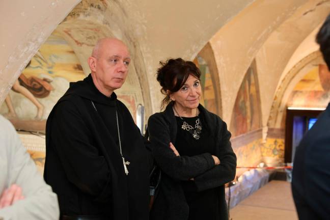 Cesena, Abbazia del Monte: raccolta fondi per il recupero degli affreschi della sala capitolare VIDEO GALLERY