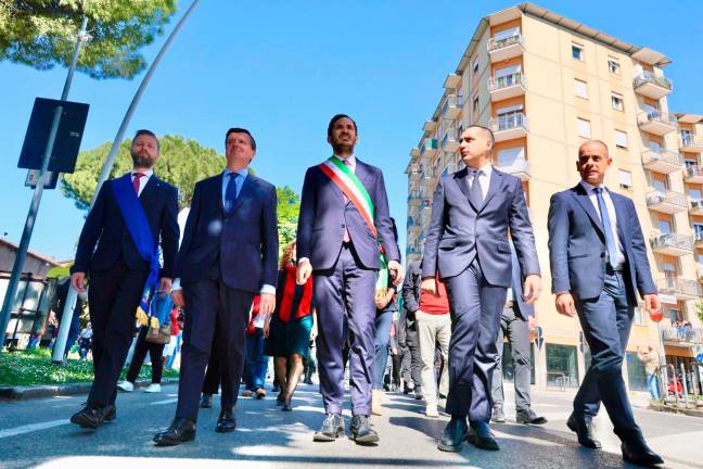 Il 25 aprile a Cesena, il sindaco Lattuca: “Pace e libertà vanno difese ogni giorno” VIDEO GALLERY