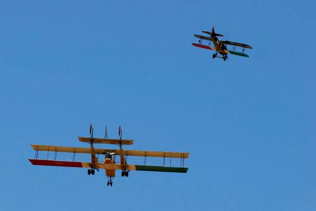 Lugo, l’omaggio a Francesco Baracca con le Frecce Tricolori - Gallery