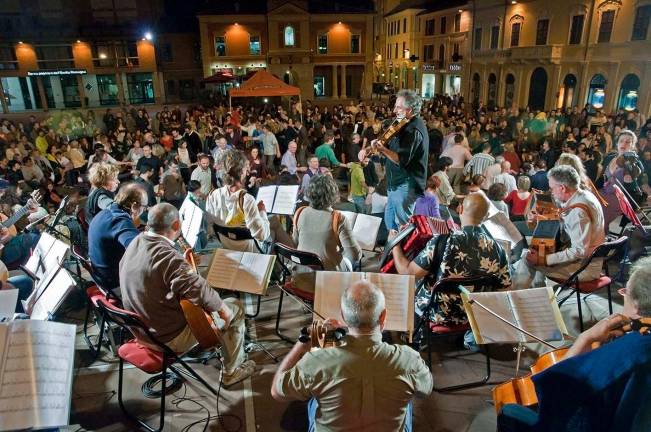 Martedì 25 agosto sarà protagonista l’Orchestrona della Scuola di Musica Popolare di Forlimpopoli
