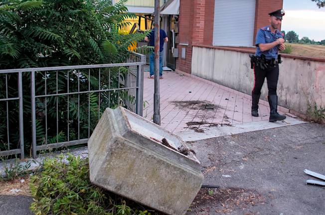 Ravenna, assalto nella notte al bancomat di Mezzano - VIDEO GALLERY