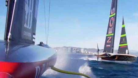 Luna Rossa, beffa e riscatto volando a 102 km/h: 2-2 con Ineos