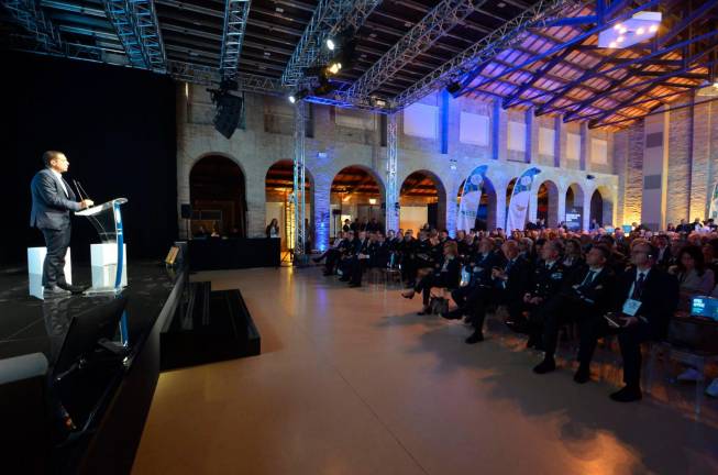 L’intervento del presidente della Regione Emilia-Romagna Michele De Pascale (Fiorentini)