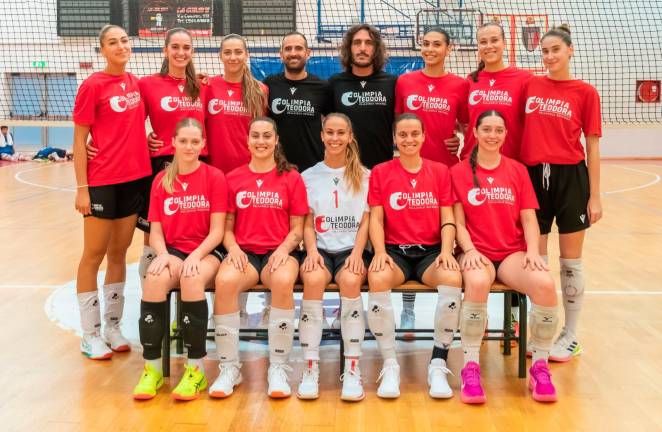 La formazione dell’Olimpia Teodora Ravenna
