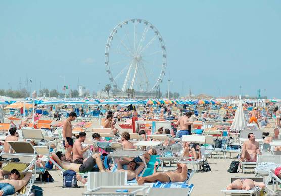 Rimini ancora nettamente prima per numero di pernottamenti dei vacanzieri