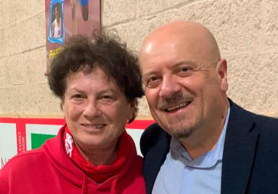 Il nuovo presidente Davide Drei e il vicepresidente Giuliana Amici