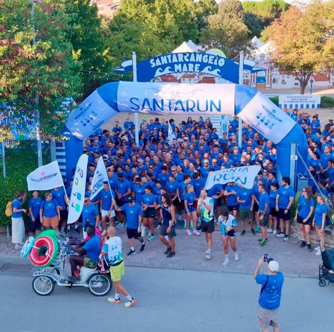 “Santa Run”, una festa di corsa lungo le strade di Santarcangelo - Gallery