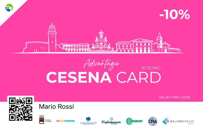Cesena, una nuova carta garantisce sconti in oltre 100 punti vendita locali