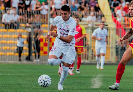 Cristian Spini ha realizzato su rigore il suo 6° gol in campionato (foto Massimo Fiorentini)