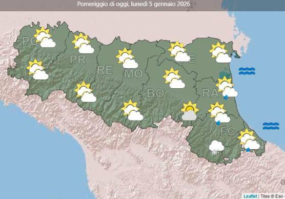 Meteo Romagna, Arpae: “Neve in pianura, ma senza accumuli”