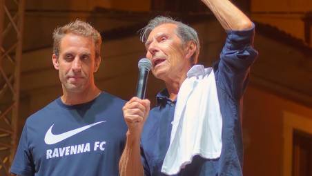 Il presidente Ignazio Cipriani e il vice presidente Ariedo Braida (Fiorentini)