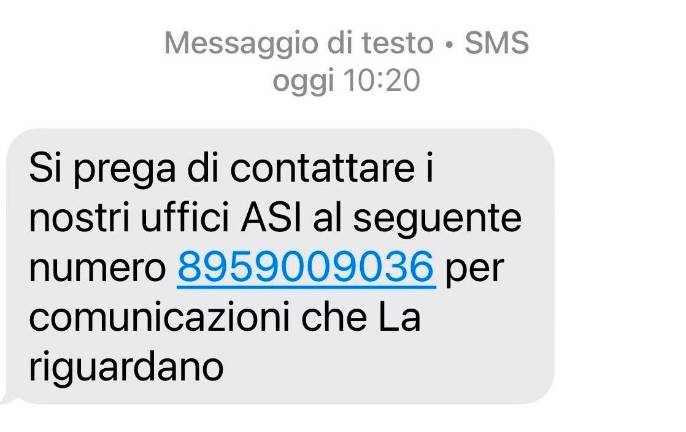 Sms agli utenti: “Chiamate i nostri uffici”. L’Ausl Romagna: “Attenti, è una truffa”