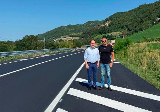 Civitella, conclusi i lavori sulla Sp4 del Bidente a Castagnolo: “Grazie ai cittadini per la pazienza”