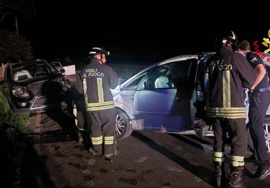 Cesena, incidente frontale nella notte: tra i feriti un bimbo di 3 mesi