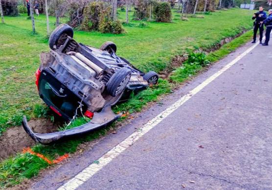 L’incidente di ieri pomeriggio FOTO MMPH
