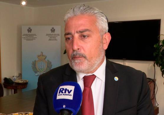 Il Segretario di Stato per lo Sport Rossano Fabbri