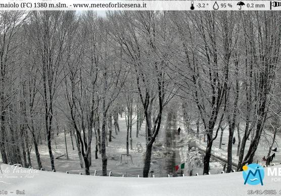 Il Monte Fumaiolo questa mattina