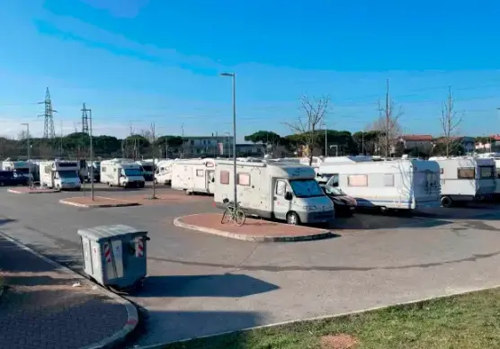 Area camper a Cesenatico