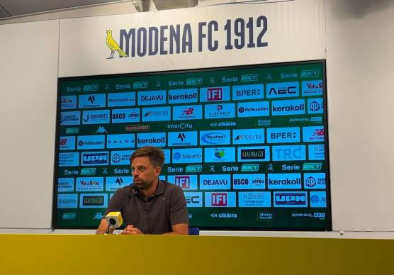 L’allenatore del Modena, Daniele Galloppa