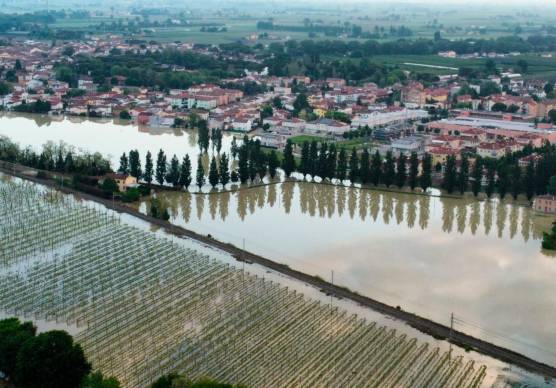 L’alluvione a Lugo nel 2023