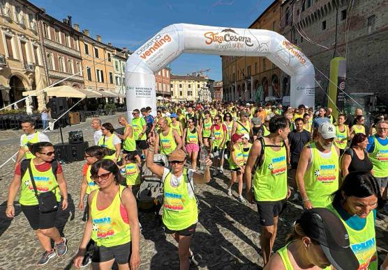 La partenza da piazza del Popolo